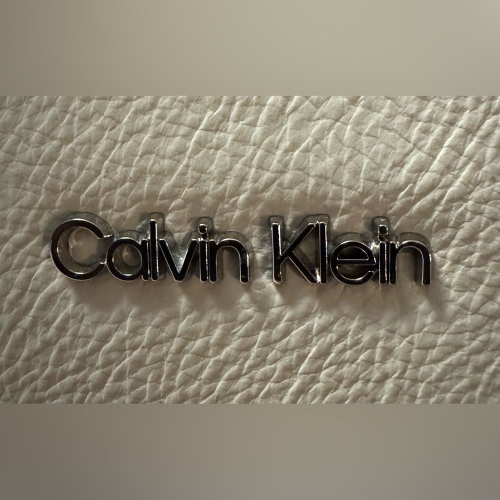 Calvin Klein Tote Granite Studded Triple Compartment Satchel Purse NWT - Picture 4 of 6